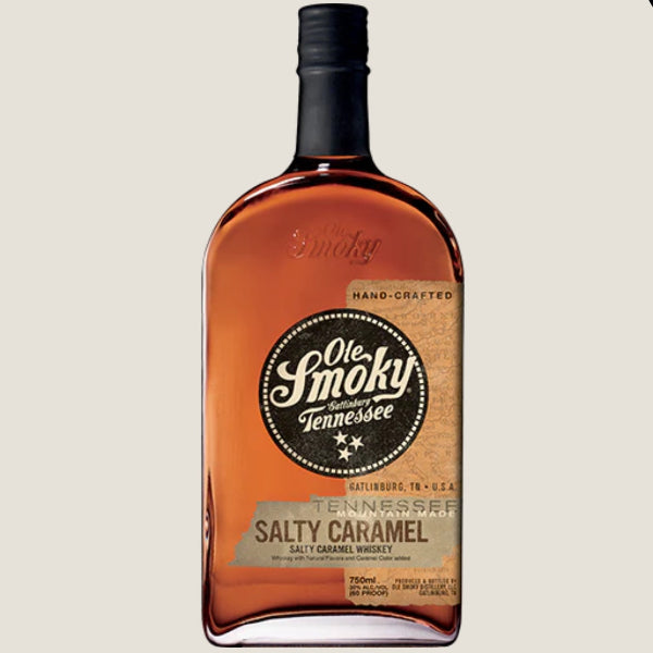 OLE SMOKY SALTY CARAMEL FLAVORED WHISKEY 750ml