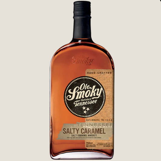 OLE SMOKY SALTY CARAMEL FLAVORED WHISKEY 750ml