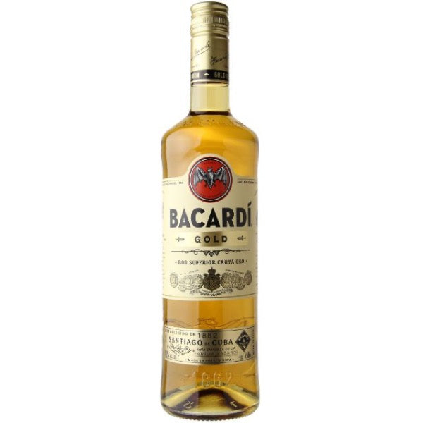 BACARDI GOLD RUM 80