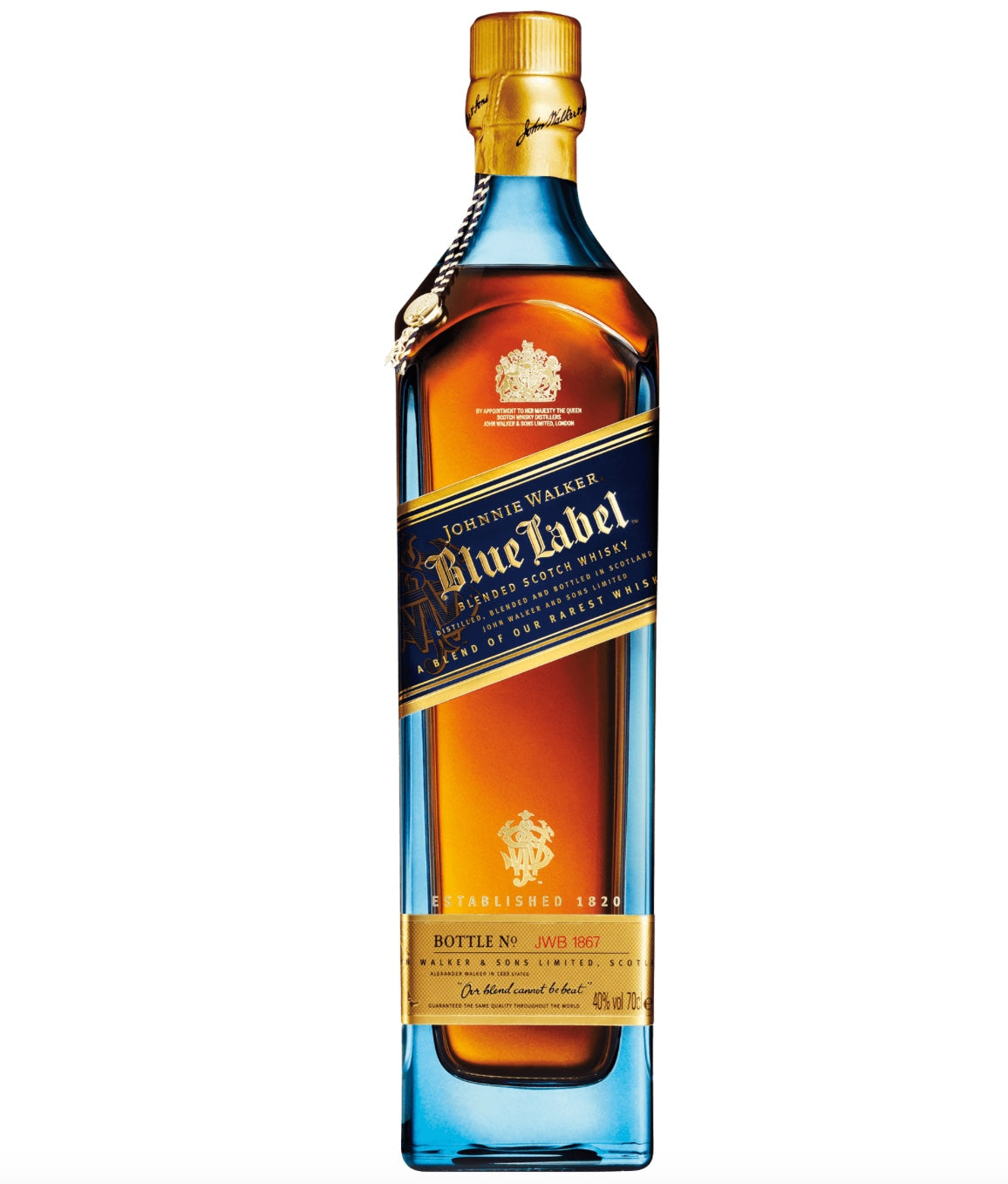 JOHNNIE WALKER BLUE LABEL 750ML