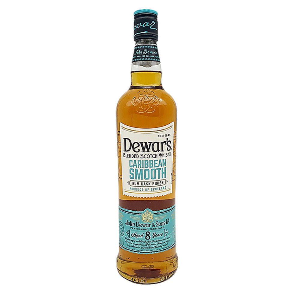 Dewar's Blended Scotch Caribbean Smooth Rum Cask