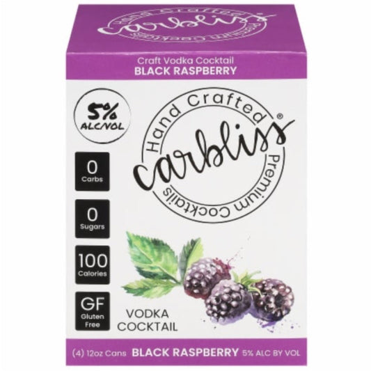 Carbliss Black Raspberry 4 pack