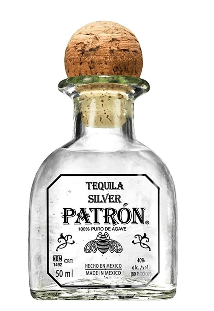 PATRON TEQUILA SILVER 50ML