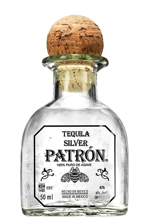 PATRON TEQUILA SILVER 50ML