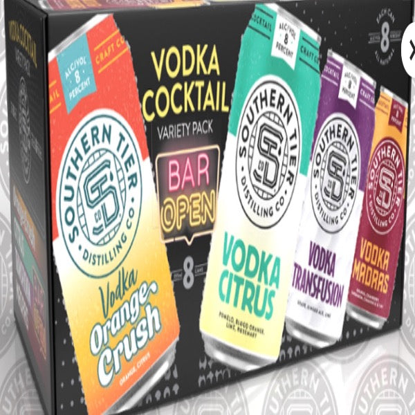 Southern Tier Vodka Variety Pack "Bar Open"