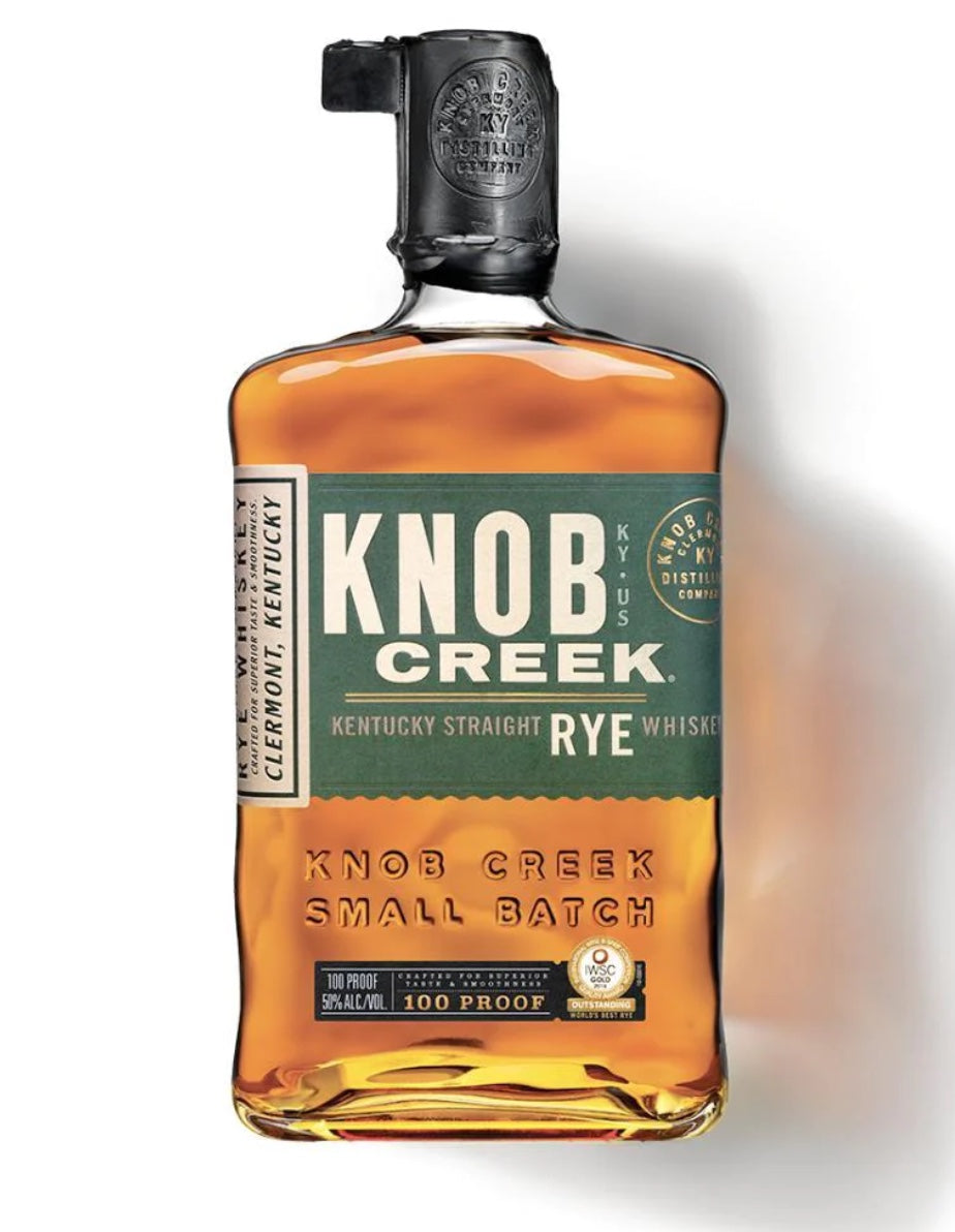 Knob Creek Kentucky Straight Rye Whiskey 750ml