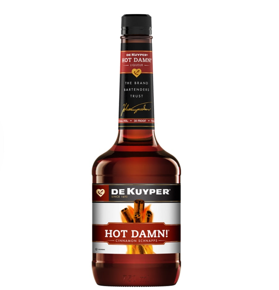 Dekuyper Hot Damn Cinnamon Schnapps 1L