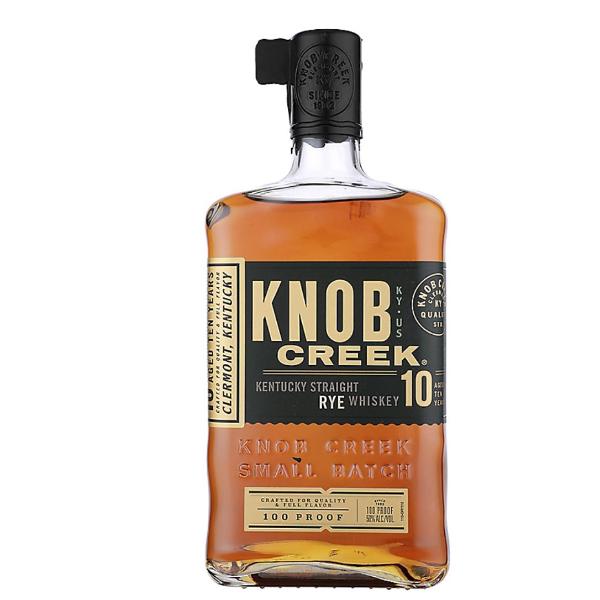 Knob Creek Straight Rye Whiskey Small Batch 10 Yr 750ml