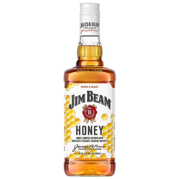 Jim Beam Honey Bourbon Whiskey 750ml