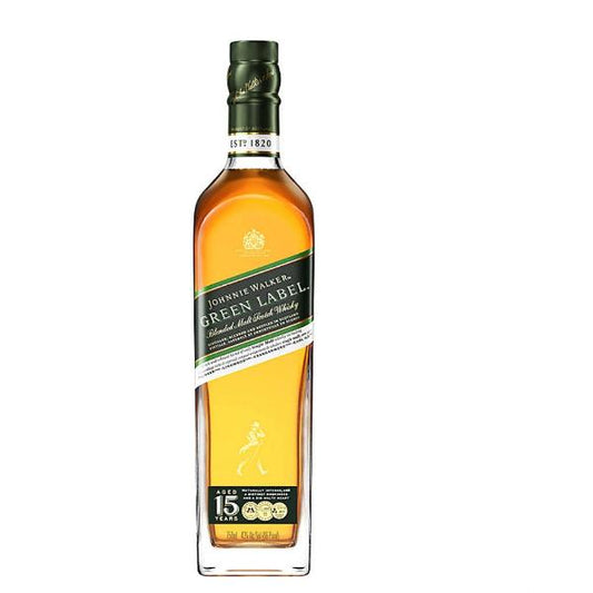 JOHNNIE WALKER GREEN LABEL 15 YEARS 750ML