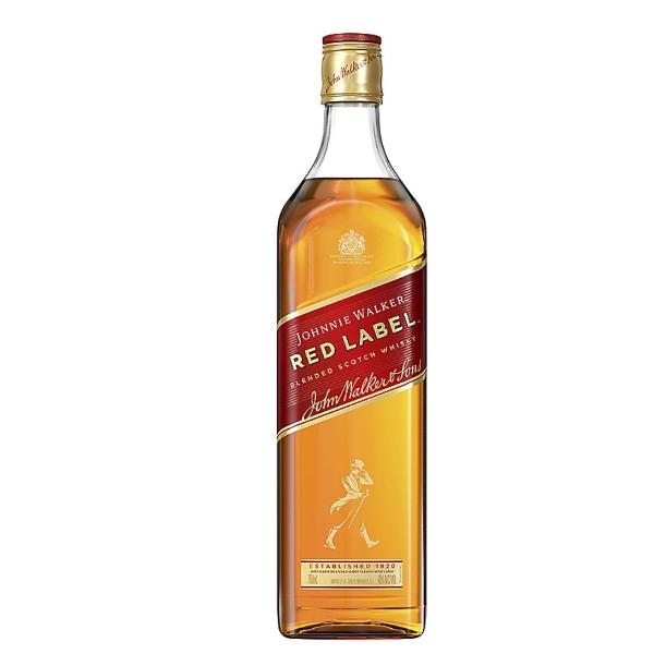 JOHNNIE WALKER BLENDED SCOTCH RED LABEL