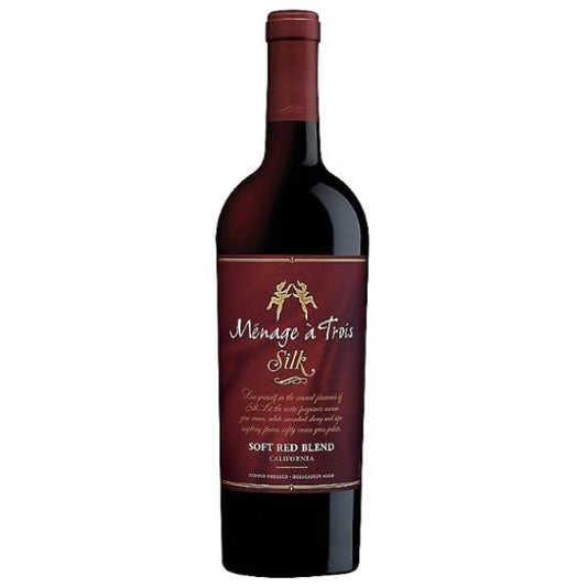 MENAGE A TROIS SOFT RED BLEND SILK