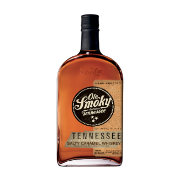 OLE SMOKY SALTY CARAMEL FLAVORED WHISKEY 750ml