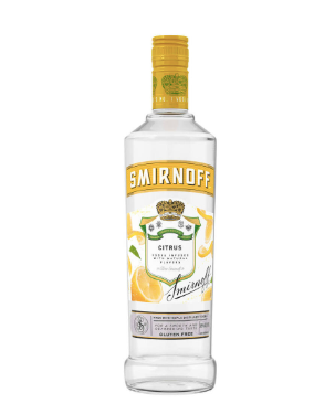 SMIRNOFF CITRUS FLAVORED VODKA 750ML