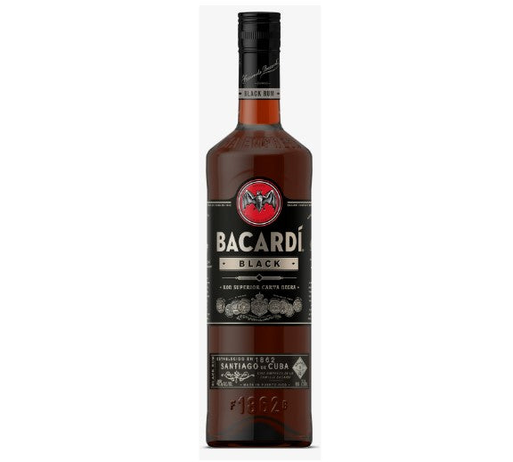 BACARDI BLACK RUM 80