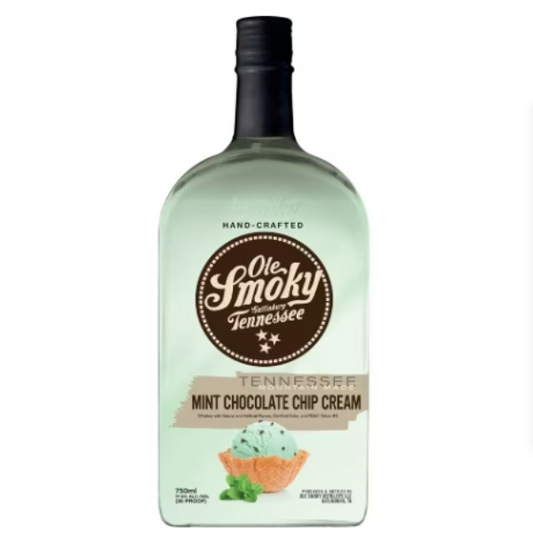 Ole Smoky Mint Chocolate Chip Cream Liqueur 750ml