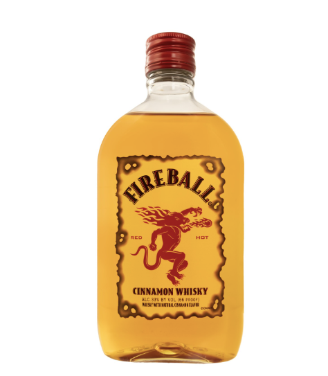 FIREBALL CINNAMON WHISKY 375ML