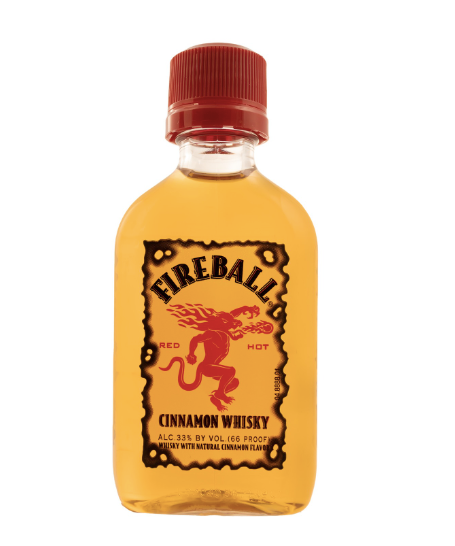 FIREBALL CINNAMON FLAVORED WHISKY 50ML