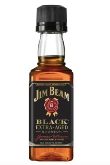 JIM BEAM STRAIGHT BOURBON BLACK EXTRA AGED 50ML