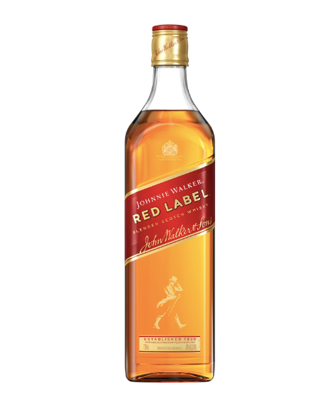 JOHNNIE WALKER BLENDED SCOTCH RED LABEL