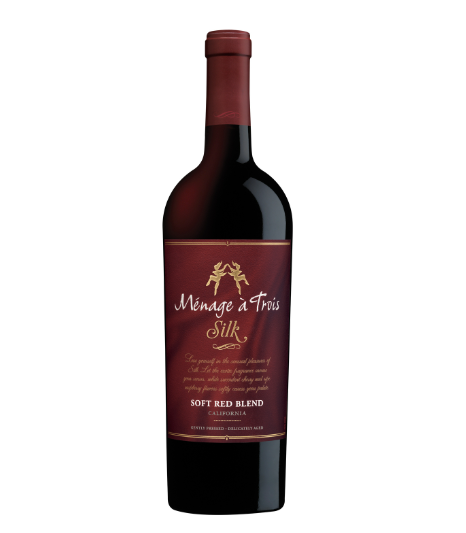 MENAGE A TROIS SOFT RED BLEND SILK