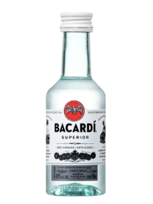 BACARDI LIGHT RUM SUPERIOR 50ML