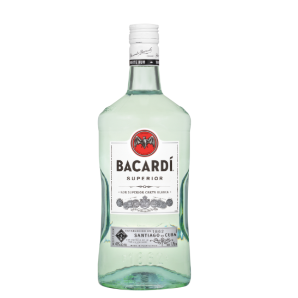 BACARDI LIGHT RUM SUPERIOR 1.75L